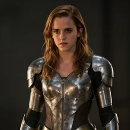 emma watson as a paladin metal gear dramatic lighting cinematic cinematic lighting by Richard Schmid by Yoji Shinkawa