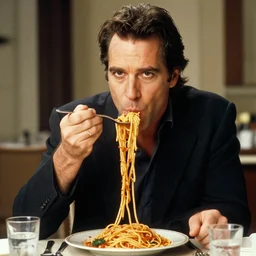 the david hasselhoff drinking spaghetti in a jug