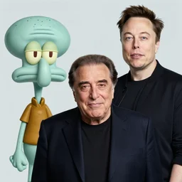 Danny DeVito Michael Rosen, Elon Musk, handsome squidward, Bully Maguire