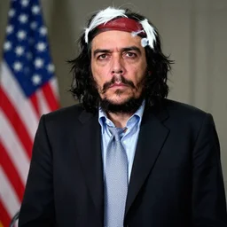 bernie sanders as che guevara, photograph