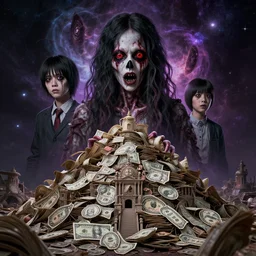 greatest transfer of wealth to the rich in history scariest horror nightmare by junji ito and horiyoshi iii, digital art, deepdream cosmic, 3 d high definition, trending on artstation, photorealistic, high resolution, 8 k, octane, hyper detailed, trending on deviantart highly detailed and intricate, sharp focus, photography, unreal engine