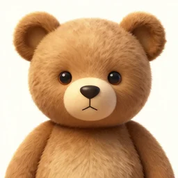portrait of cute teddy bear, epic lit, hyper detailed design, shape focus, trending on artstation, illustration, very cartoon, in style of quin dynasty