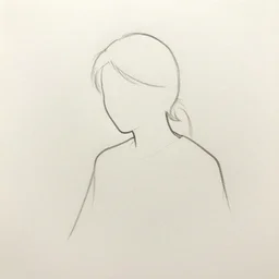 contour drawing of a person