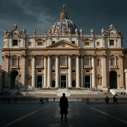 The secrets inside the Vatican, Dark, Sureal, Horror,Trending artstation, cinematográfica, digital Art