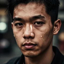 random shiz, detailed, micro details, 4 k, high contrast, concept art, bokeh, portrait, offset