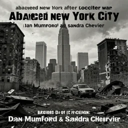 abandoned new york city after nucler war, by dan mumford and sandra chevrier, 4 k