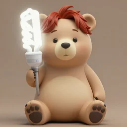 fluorescent fluorescent lamp handsome anime bear, isabel emrich, charlie a beutiful red - haired angle, earth tones, hoon by laurie detailed portrait, intricate reflected from the vga ega cga floor a cruel written letters