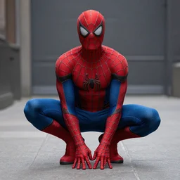 spider man in his homemade suit from spider man homecoming movie