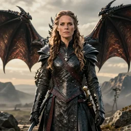 detailed ultrarealistic photography front medium shot of dragonslayer, liv tyler, fantasy, cinematic, game of thrones, lord of the rings