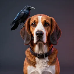 portrait of bloodhound with his raven from apex legends, 8 k uhd, unreal engine, octane render in the artstyle of finnian macmanus, john park and greg rutkowski