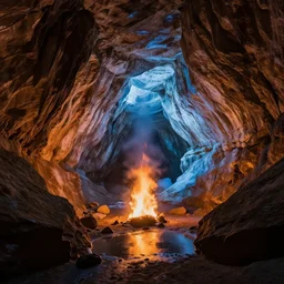magical caves of fire and ice