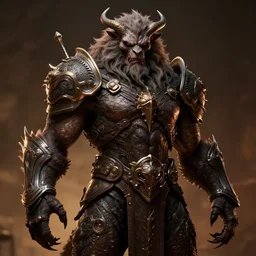 a beast master, high detail, artstation, complex, smooth, clear focus, darkness, horror, illustration, art by greg rutkowski, good clear quality, dynamic lighting, warm lighting, symmetrical design, cinematic, hyperrealism, high detail, octane, photorealistic screenshot, 5 0 mm, unreal engine, rtx reflection