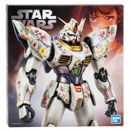 futuristic swainsona formosa mecha desert pea body, sepals forming helmet, floral details, swainsona, 8 k hd resolution, barbatos gundam with floral inlay, bandai box art, star wars, makoto kobayashi, frank gehry, raymond swanland