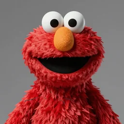 crack addict elmo, 4 k, high detail, high - resolution photograph, professional photography, ultra - detail
