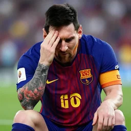 messi having an existential crisis
