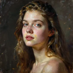 painting of a human