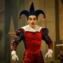 still of the court jester from The Wizard of Oz