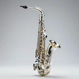 transparent!! glass saxophone
