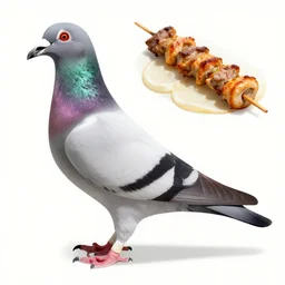 pigeon kebab