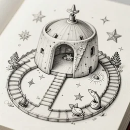 escher dungeon journeying to the stars by a staircase fishing for knowledge, magnificent, close up, details, sharp focus, elegant, highly detailed, illustration, by Jordan Grimmer and greg rutkowski and PiNe(パイネ) and 薯子Imoko and 香川悠作 and wlop and maya takamura, intricate, beautiful, Trending artstation, pixiv, digital Art