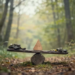 balance with one