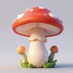 a mystical Mushroom character