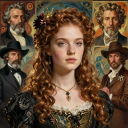 hyper realistic photography portrait of dystopian victorian adventurer girl brom, mucha, moebius, craig mullins, juan gimenez adolphe bouguereau, beksinski, delvaux, bosch, artstation cgsociety burningman