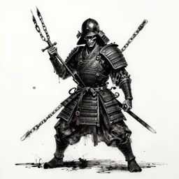 samurai chains ink undead