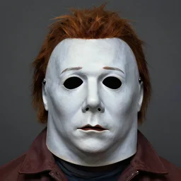 A Painting of Michael Myers mask very detail 4K quality super realistic