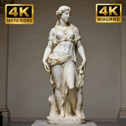 old statue greek, young woman, full body, highly detailed, 4 k, hdr, smooth, sharp focus, high resolution, award - winning photo, artgerm, photorealistic