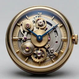 symbol of the cult of the machine, ornate machinery, inside of a watch