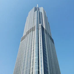 a skyscraper in postmodern style