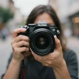 portra 800 street photography, blurred subject