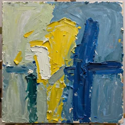 Bold abstract high relief texture painted in the style of the old masters, painterly, thick heavy impasto, expressive impressionist style, painted with a palette knife