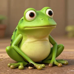 a frog that looks like will smith