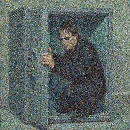 painting of neo hacking into a safe, the matrix, jim burns