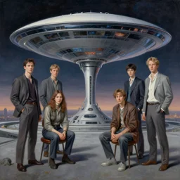 utopia, hyper real painting by weta chiara bautista karl kopinski kim jung giu and weta studio, and lucasfilm and jesper ejsing and norman rockwell greg rutkowski frank frazzeta