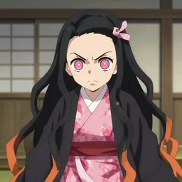 nezuko is angry