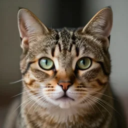 Ana de armas staring a cat