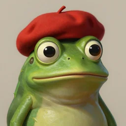 pepe the frog wearing a red beret, portrait, intricate, sad, highly detailed, digital painting, artstation, concept art, wallpaper, smooth, sharp focus, illustration, art by artgerm and greg rutkowski and alphonse mucha