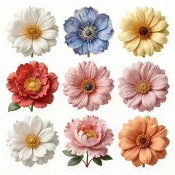 an ultra hd detailed painting of many different types of flowers by Android Jones, Earnst Haeckel, James Jean. behance contest winner, generative art, Baroque, intricate patterns, fractalism, movie still, photorealistic