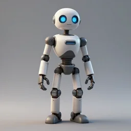 hyperrealistic 3 d render : : sketchbot character : : by steve talkowski