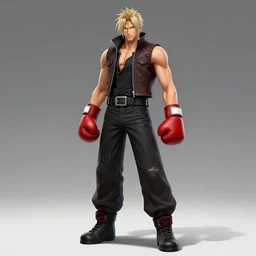 demon hero ,Dante from devil may cry face,boxing gloves,worn pants ,ArtStation, studio trigger anime,studio trigger style,studio trigger art,CGSociety,full length