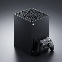 high res A Xbox series X console 4k