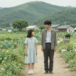 korean film still from korean adaptation of Over the Garden Wall (2014)