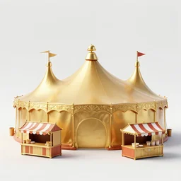 golden carnival carnival, food stalls, big top circus tent, creative!!! composition for a book cover titled magic, absurdly beautiful, ultrafine hyperrealistic by wlop and artgerm and greg rutkowski, intricate linework, sharp focus, smooth, unreal engine, dramatic lighting, ethereal, 8 k