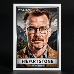 Walter white Heartstone card