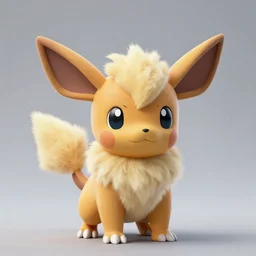 real life pokemon shinx studio photo, cute, fluffy