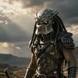 movie still from predator, out of focus