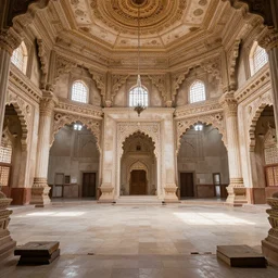 3D hindu temple mosque interior, quake level - H 360